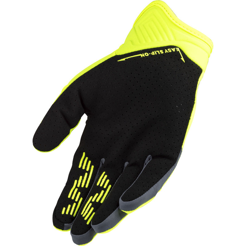 LS2 Bend Hi-Vis Yellow Gloves