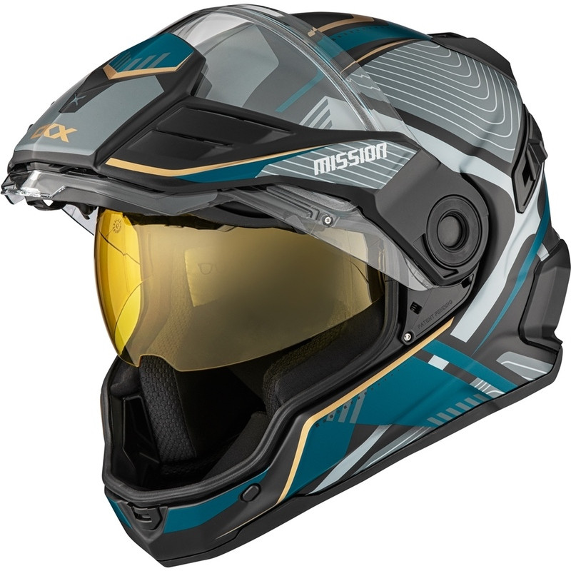 CKX Mission Ams Verve Mat Spruce Electric Helmet