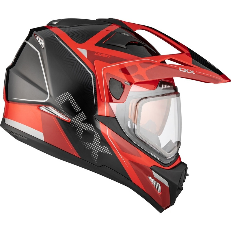 CKX Quest Rsv Gloom Shine Red Helmet