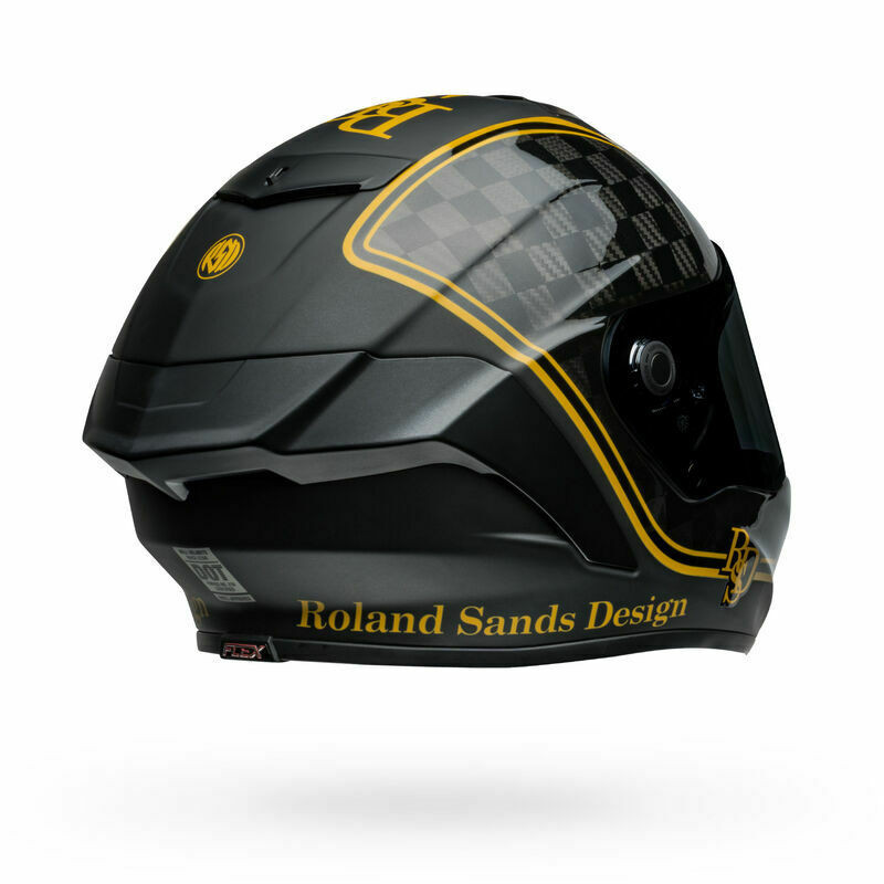 Bell Racestar DLX RSK Player Black Gold Helmet