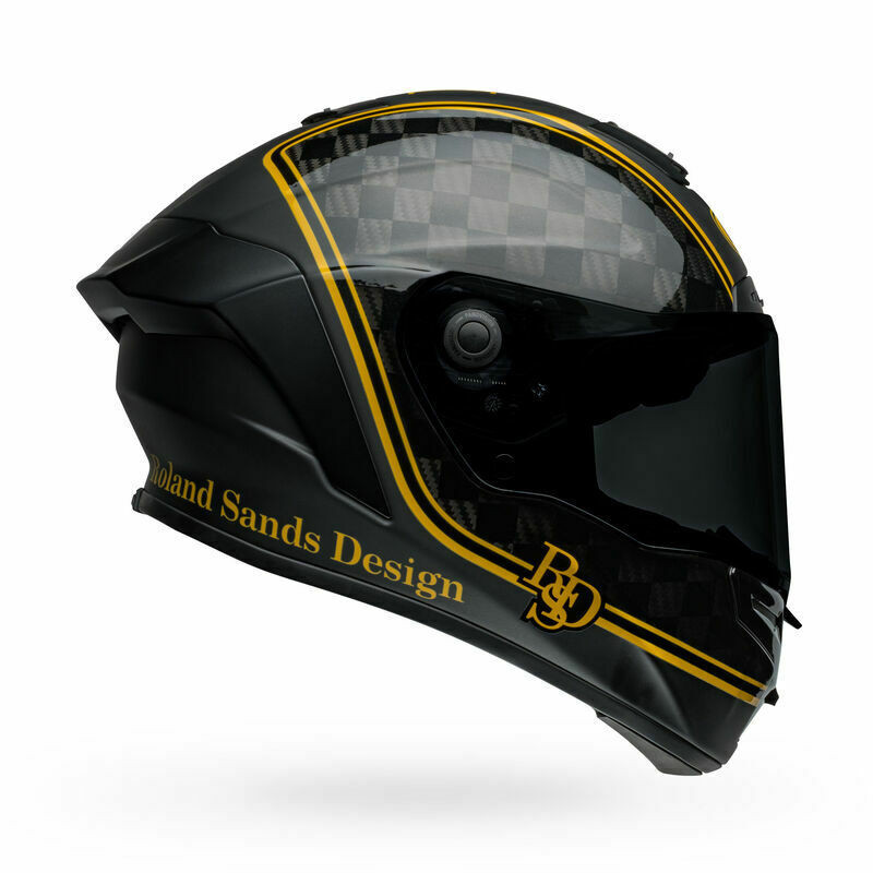 Bell Racestar DLX RSK Player Black Gold Helmet