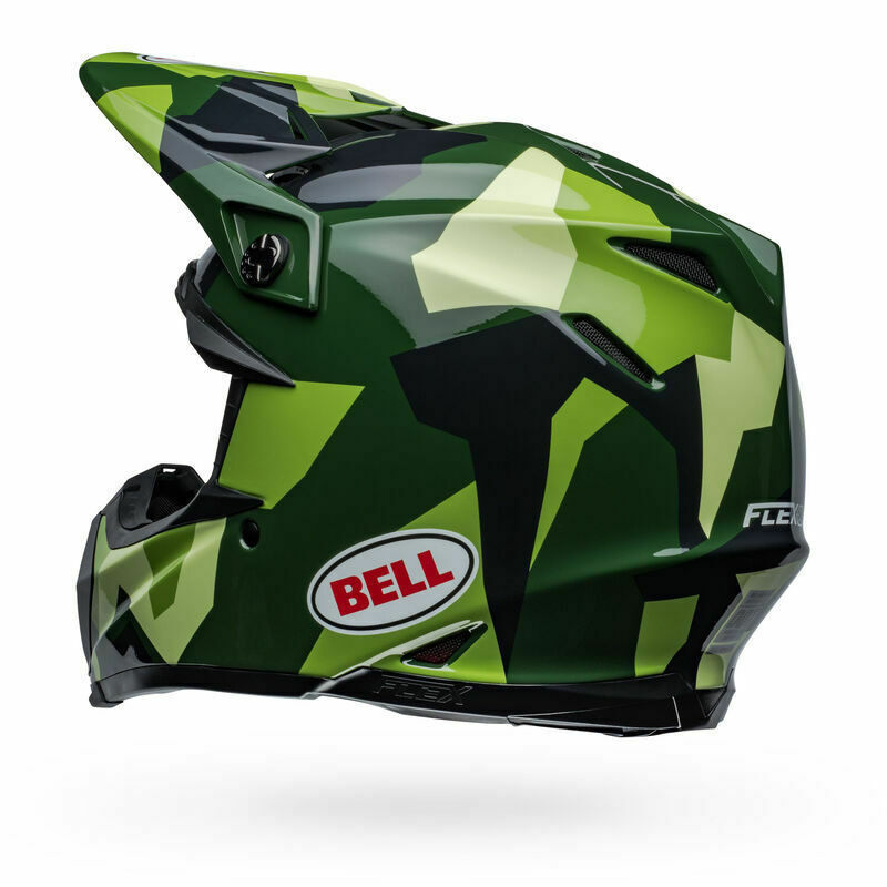 Bell Moto-9S Flex Rover Olive Camo Helmet