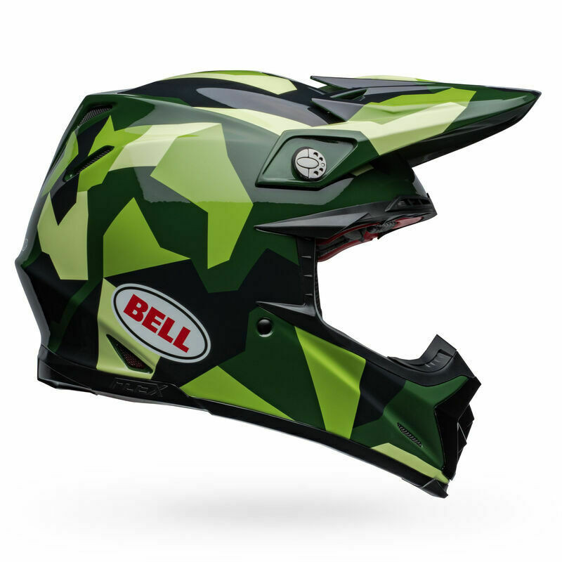 Bell Moto-9S Flex Rover Olive Camo Helmet