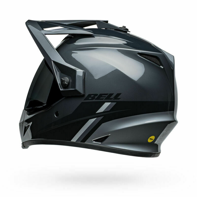 Bell MX-9 Adventure Alpine Charcoal Silver Helmet - Speed Addicts Bell MX-9 Adventure Alpine Charcoal Silver Helmet - Speed Addicts