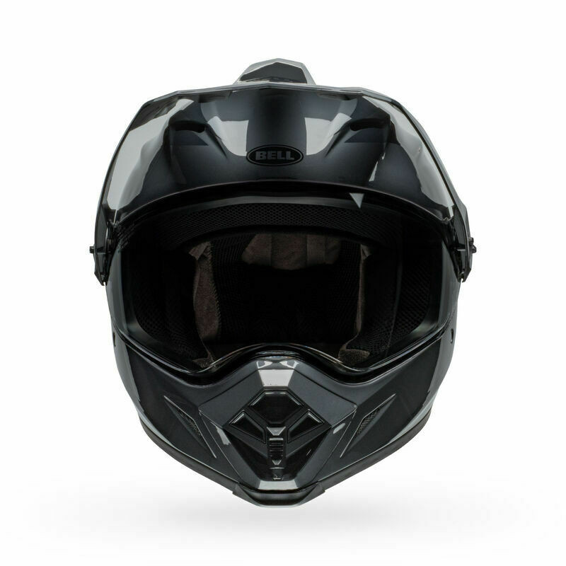 Bell MX-9 Adventure Alpine Charcoal Silver Helmet - Speed Addicts