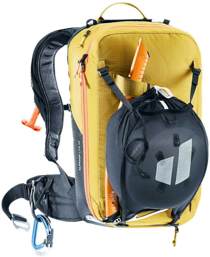 Deuter Alproof Lite 22 Turmeric Black Avalanche Backpack