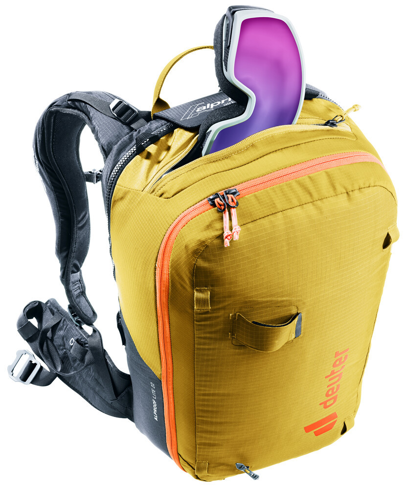 Deuter Alproof Lite 22 Turmeric Black Avalanche Backpack