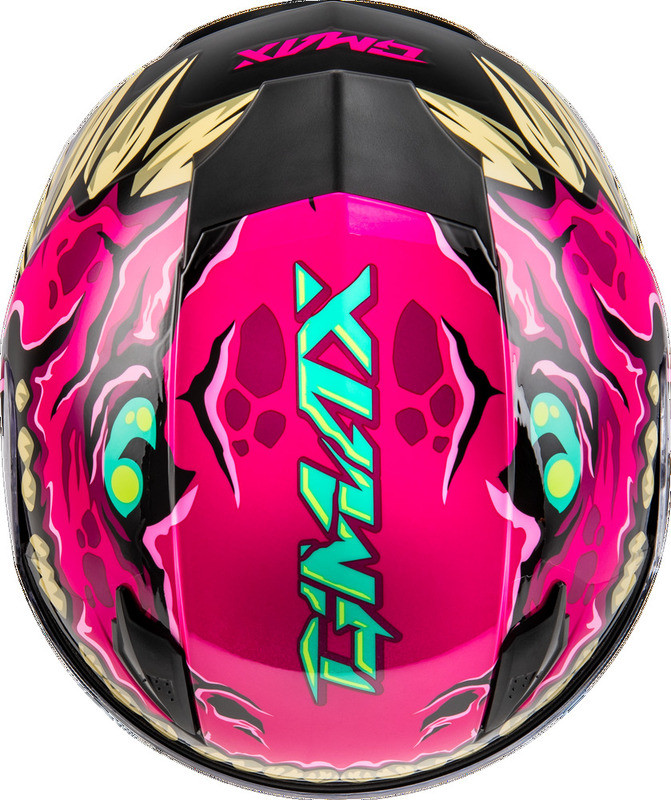 Gmax Youth GM-49Y Drax Snow Pink Helmet