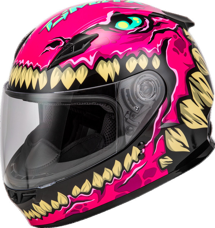 Gmax Youth GM-49Y Drax Pink Helmet