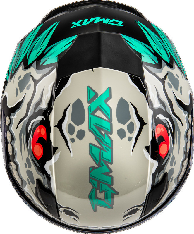 Gmax GM-49Y Drax Snow Silver Helmet