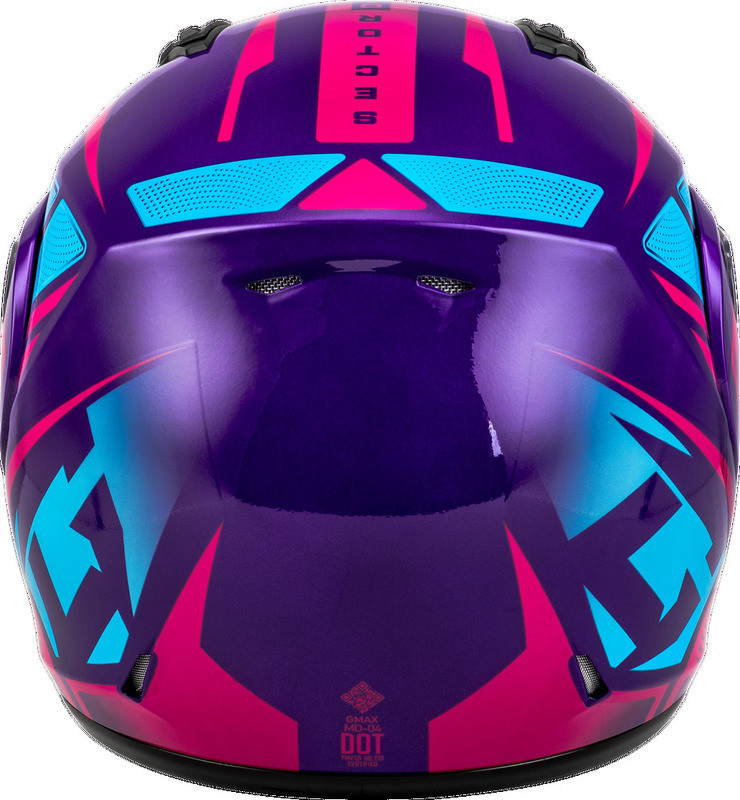 Gmax MD-04S Sector Violet Pink Electric Shield Helmet