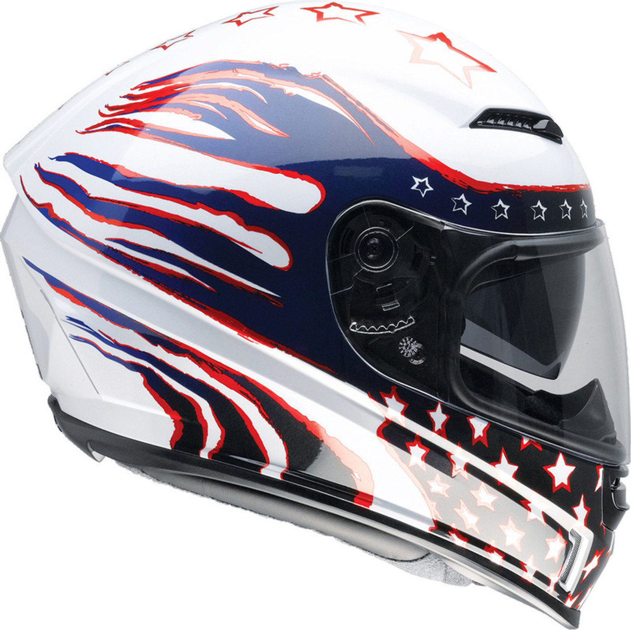 Z1R Jackal Patriot Red White Blue Helmet