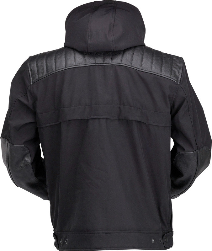 Z1R Armored Black Red Jacket