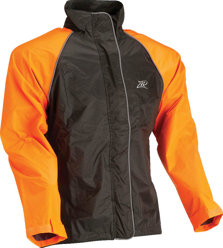 Z1R Women's Orange Waterproof Jacket