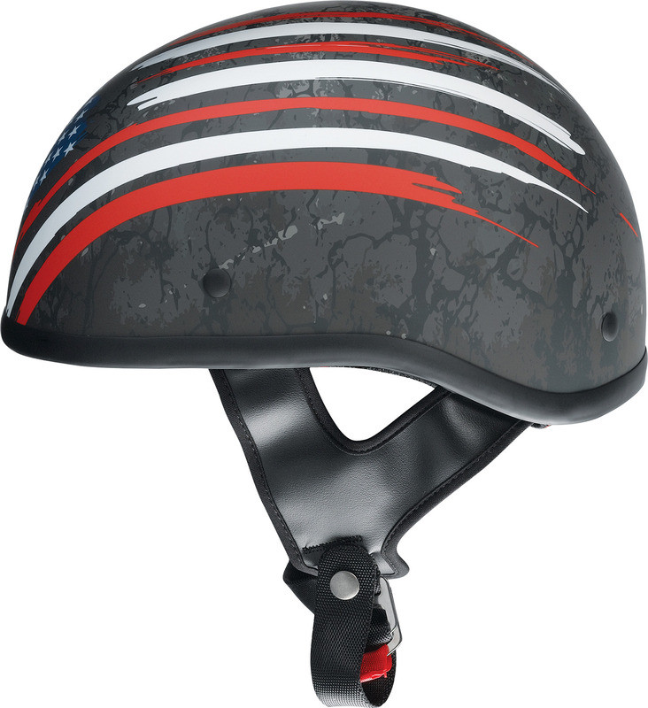 Z1R CC Beanie Justice Black Red White Blue Helmet