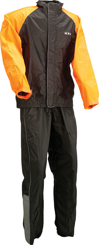Z1R Orange Waterproof Jacket