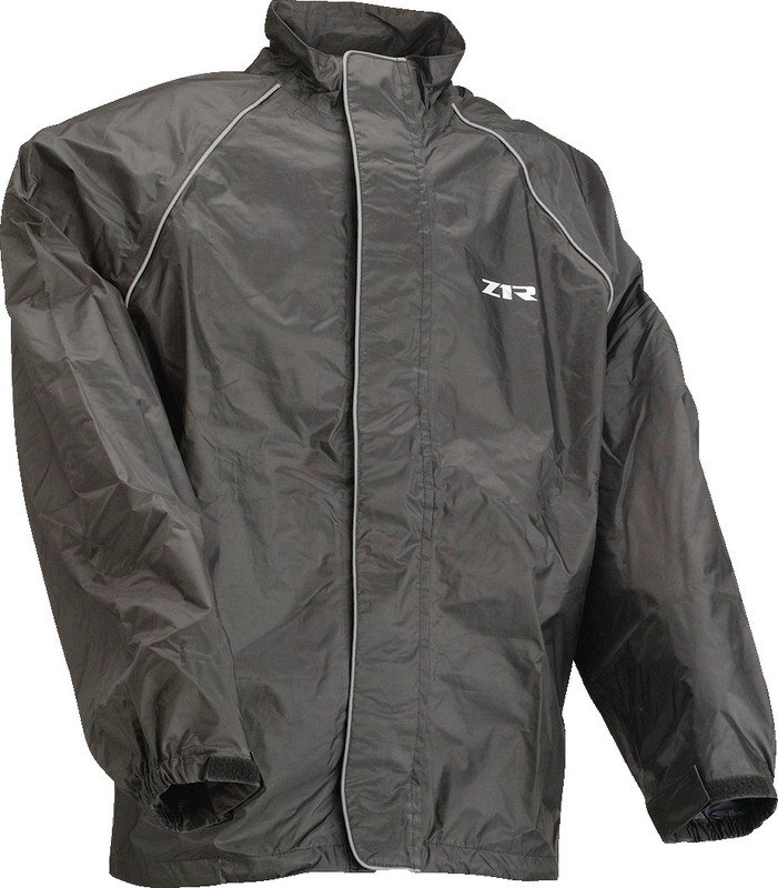 Z1R Black Waterproof Jacket
