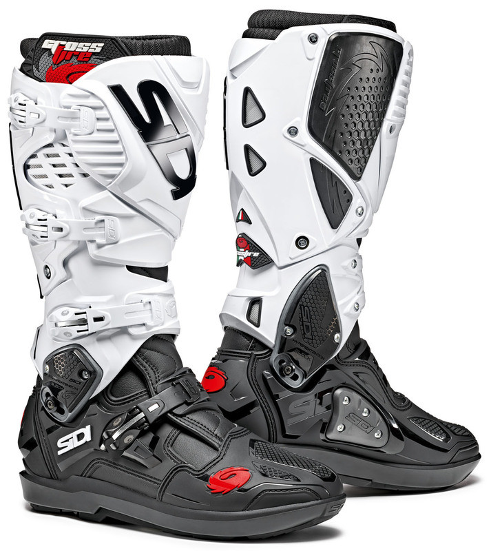 Sidi Crossfire 3 SRS Black White Boots