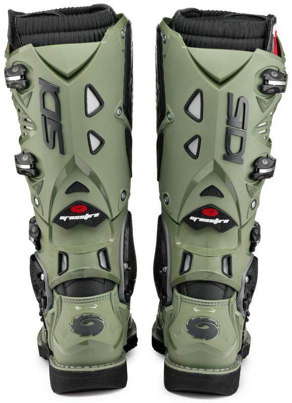 Sidi Crossfire 3 SRS Army Black Boots - Speed Addicts