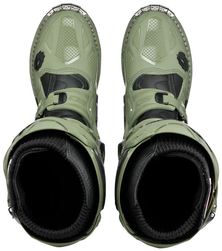 Sidi Crossfire 3 SRS Army Black Boots - Speed Addicts