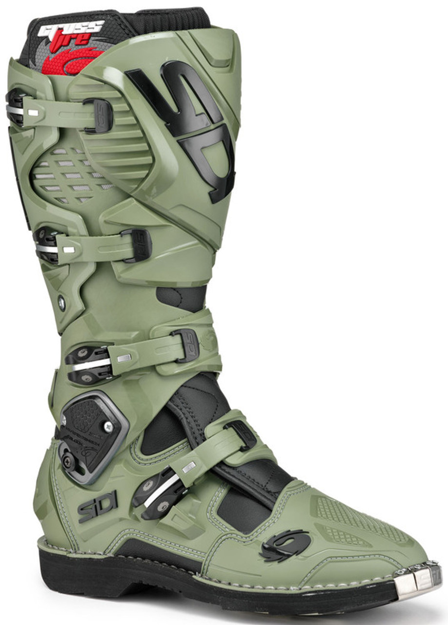 Sidi Crossfire 3 TA Army Black Boots