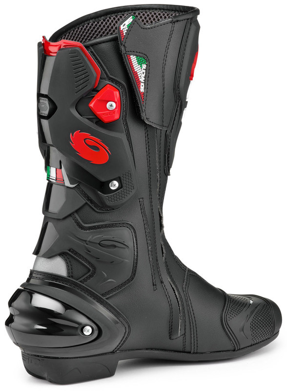 Sidi Vertigo 2 Black Red Boots - Speed Addicts