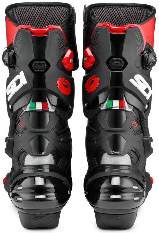 Sidi Vertigo 2 Black Red Boots - Speed Addicts