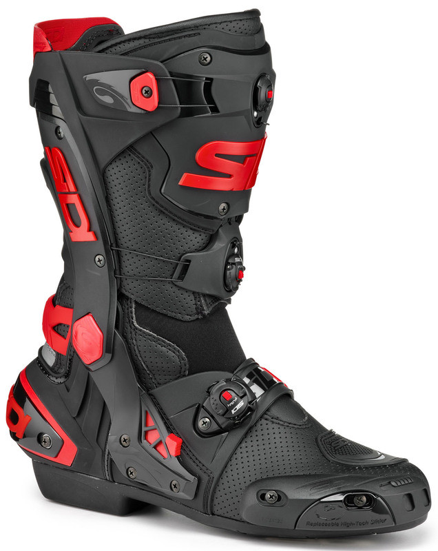 Sidi Rex Air Black Red Boots