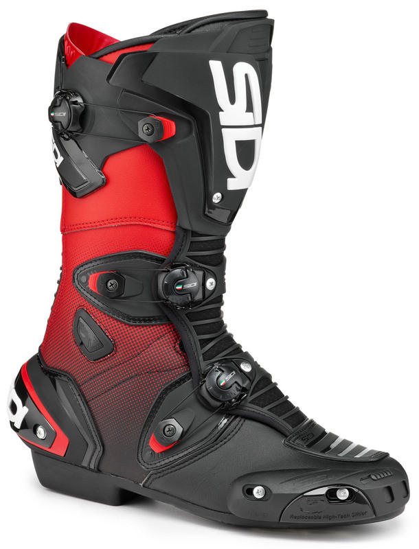 Sidi Mag 1 Black Red Boots - Speed Addicts