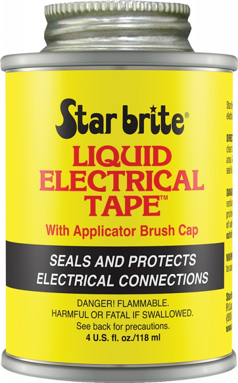 Star Brite Liquid Electrical Tape Blk - 4 oz