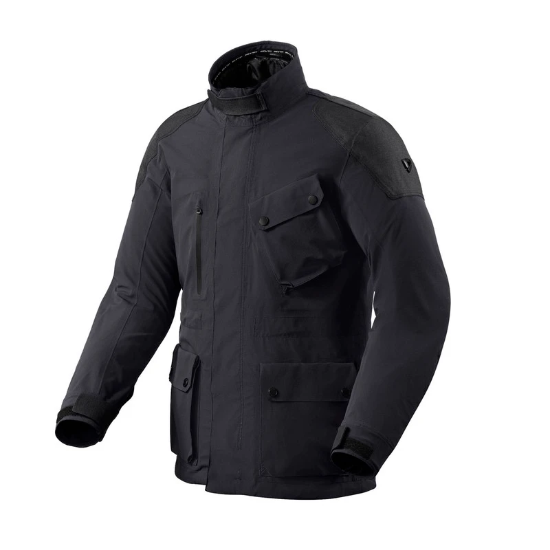 REV'IT! Denver H2O Black Jacket