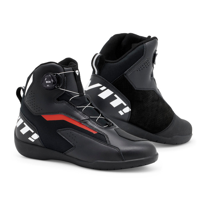 REV'IT! Jetspeed Pro Black Red Shoes
