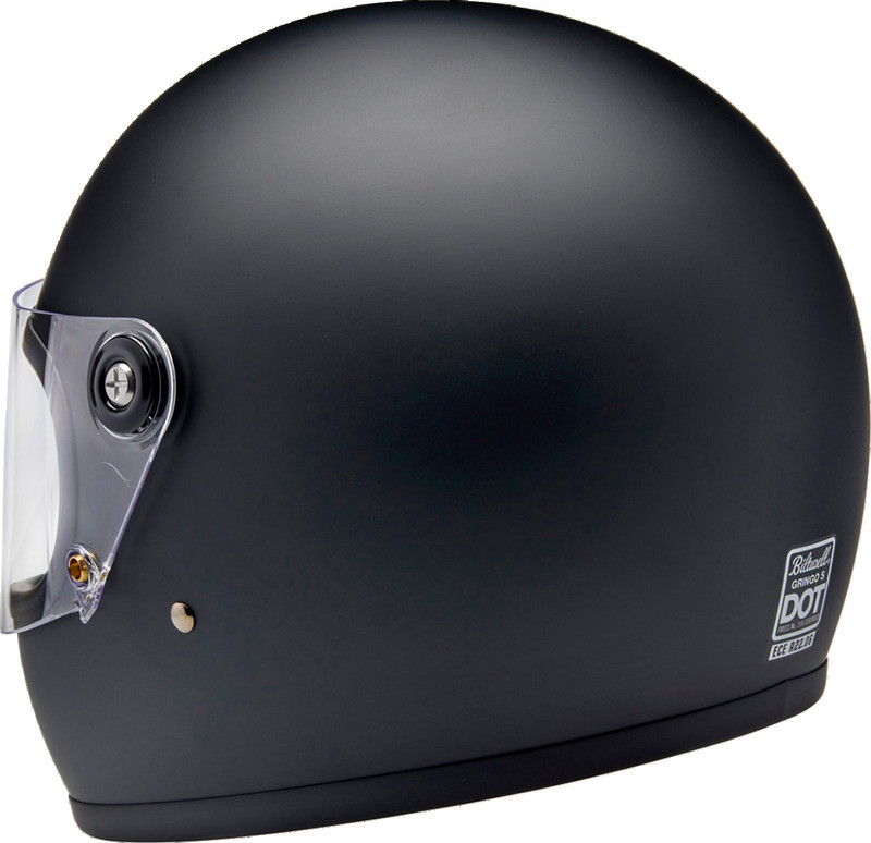 Biltwell Gringo S ECE 22.06 Flat Black Helmet