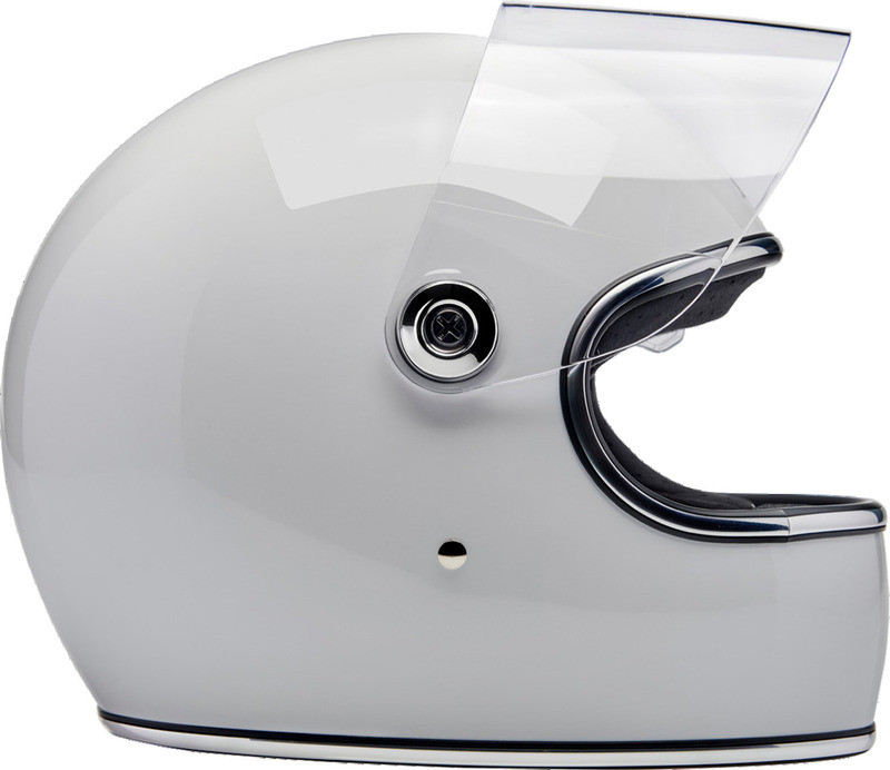 Biltwell Gringo S ECE 22.06 Gloss White Helmet