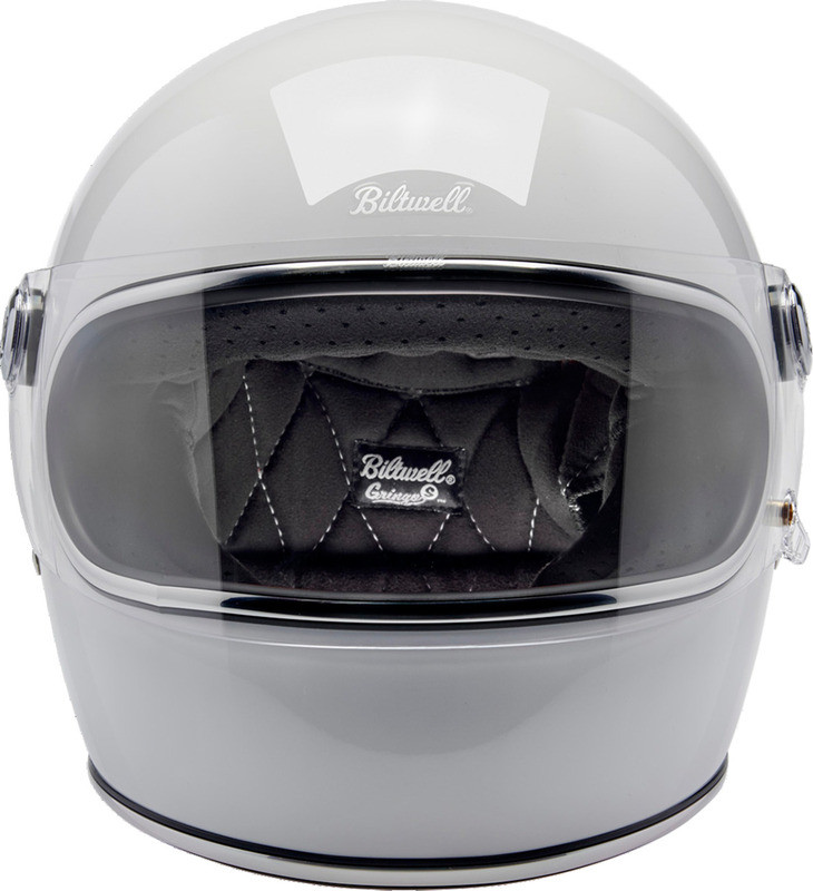 Biltwell Gringo S ECE 22.06 Gloss White Helmet