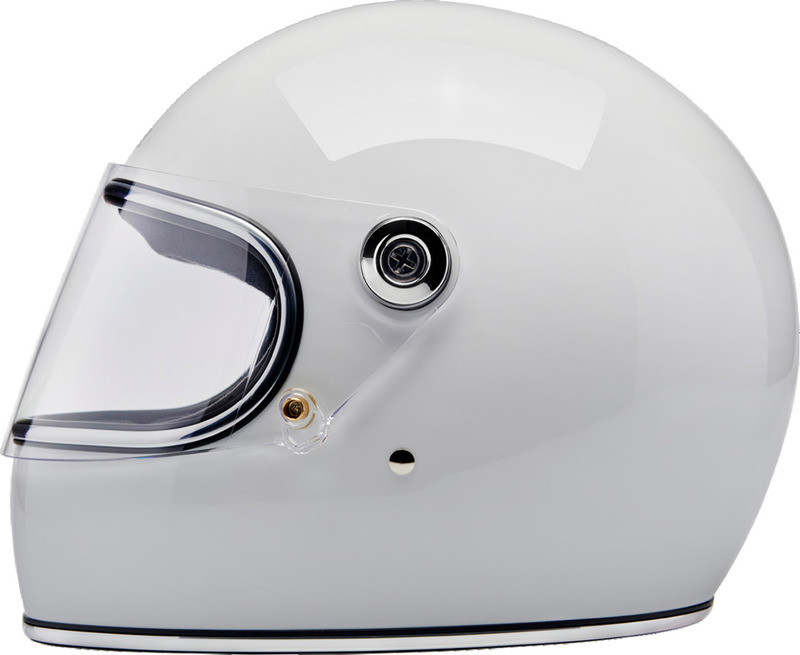 Biltwell Gringo S ECE 22.06 Gloss White Helmet