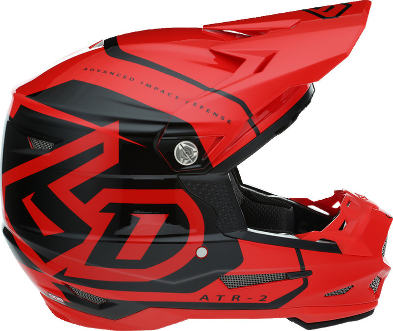 6D ATR-2 Torque Red Helmet