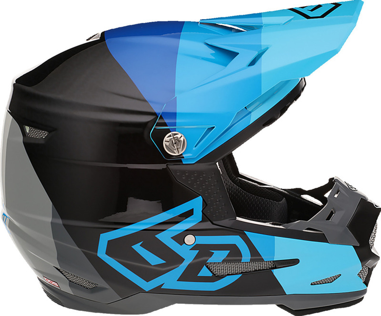 6D ATR-2Y Range Blue Helmet