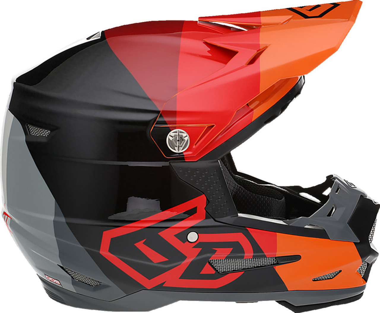 6D ATR-2 Range Red Helmet