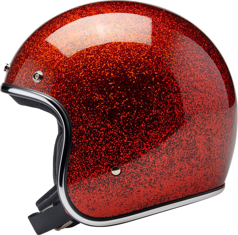 Biltwell Bonanza Rootbeer Megaflake Helmet - Speed Addicts