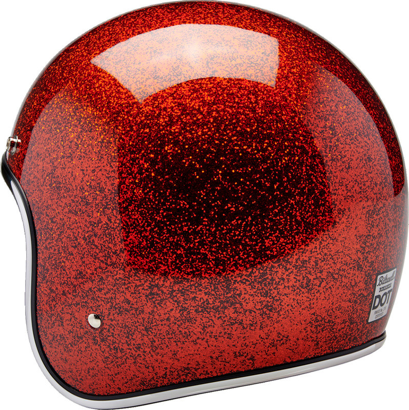 Biltwell Bonanza Rootbeer Megaflake Helmet