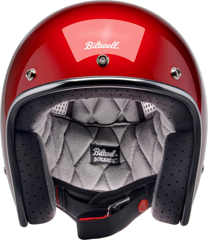 Biltwell Bonanza Metallic Cherry Red Helmet
