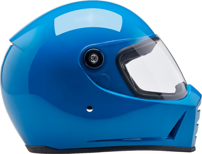 Biltwell Lane Splitter ECE 22.06 Gloss Tahoe Blue Helmet