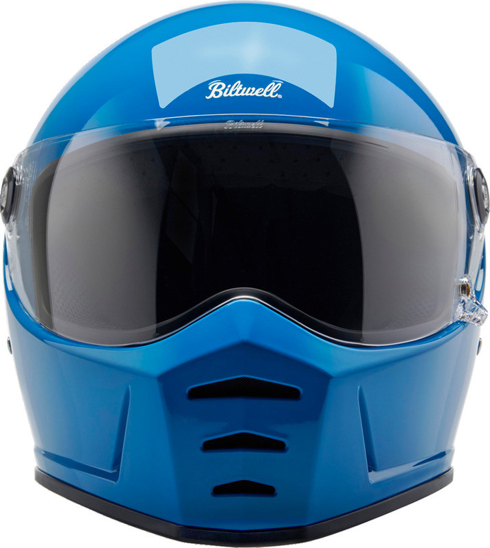Biltwell Lane Splitter ECE 22.06 Gloss Tahoe Blue Helmet