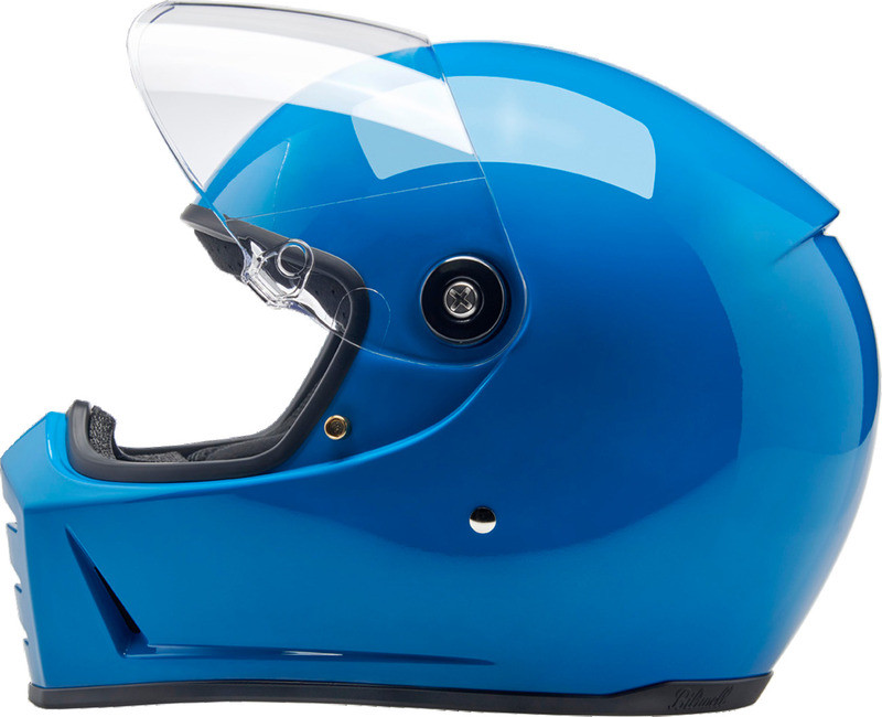 Biltwell Lane Splitter ECE 22.06 Gloss Tahoe Blue Helmet