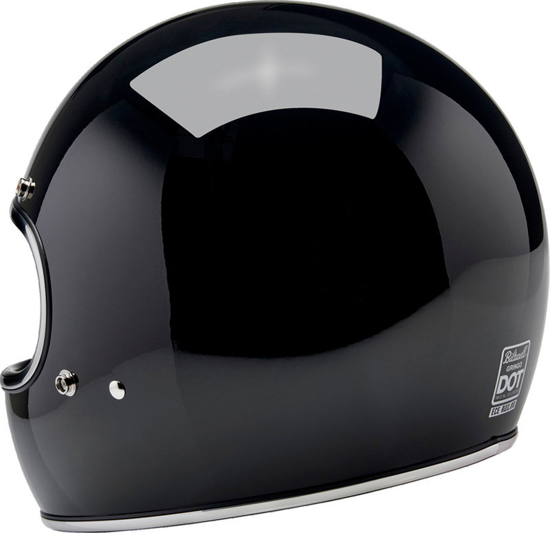 Biltwell Gringo ECE 22.06 Gloss Black Helmet