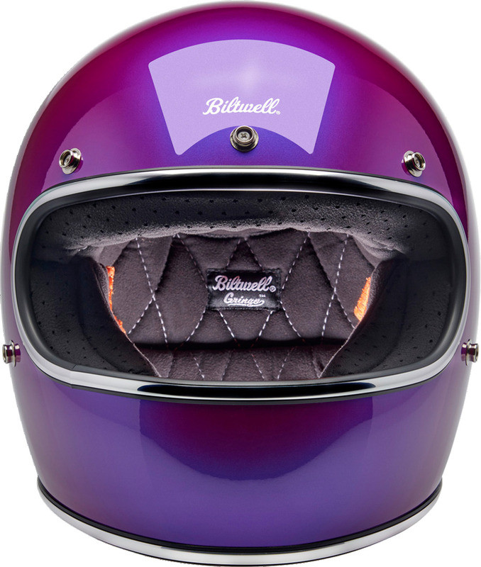 Biltwell Gringo ECE 22.06 Metallic Grape Helmet - Speed Addicts