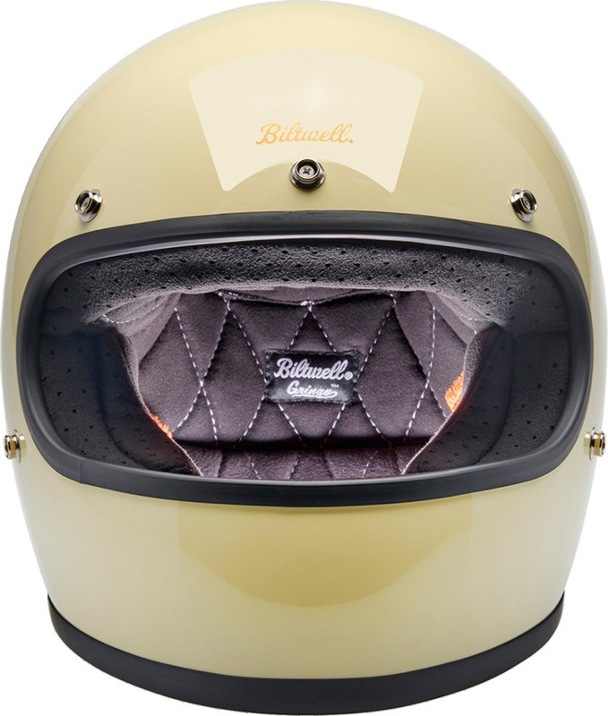 Biltwell Gringo ECE 22.06 Gloss White Helmet