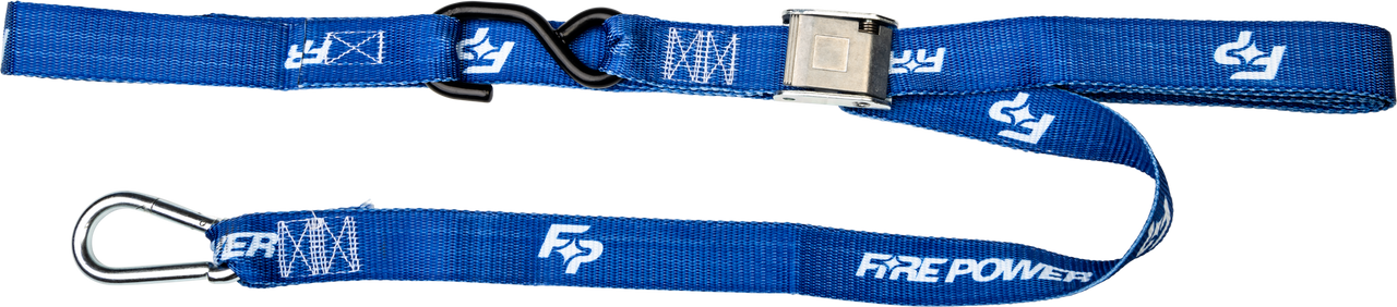 Fire Power 1.5" Tie-Down Soft-Tye Blue 2/Pk - 29-13073