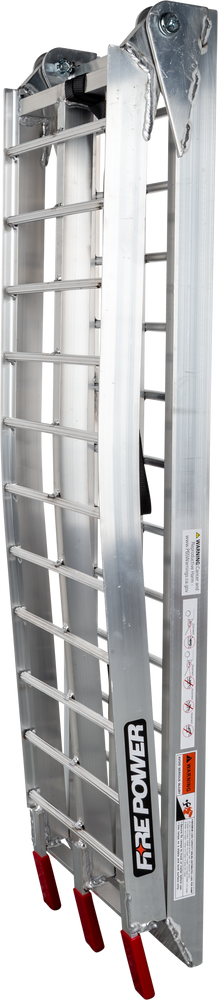 Fire Power Curved Aluminum Ramp 88" X 11.25" Folding - AR07 EACH